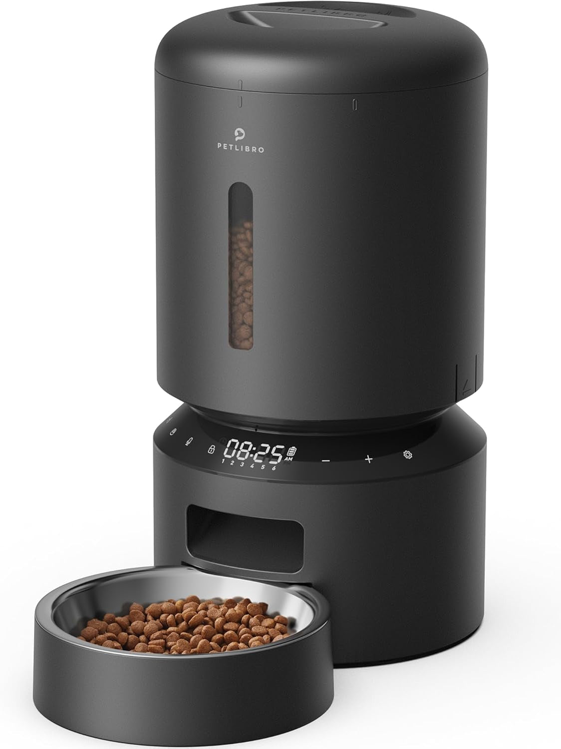 PETLIBRO Automatic Cat Feeder with Camera for Two Cats, 1080P HD Video with Night Vision, 5G Wifi Pet Feeder with Phone APP Control, 2-Way Audio for Cat & Dog, Low Food & Motion & Sound Alerts